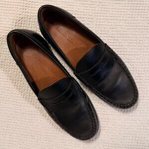 Allen Edmonds Newman Black Penny Loafer Leather Finance Dress Shoe Size 9